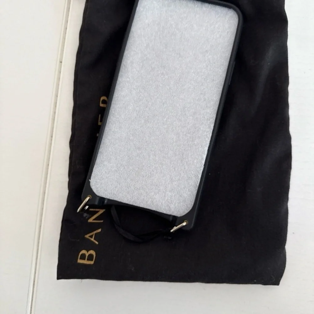 Bandolier Black Phone Case with Gold Accents 11 PRO